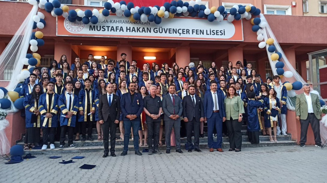 Mustafa Hakan Güvençler Fen Lisesi Mezuniyet Töreni